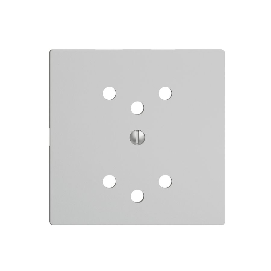 Frontplatte EDIZIOdue 2×T12 hellgrau