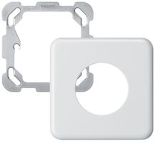 En-tête ENC Hager basico 1×1 86×86mm blanc