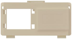 Modulo multimedia kallysto M3 CUC vuoto per 2 RJ45 R&M beige