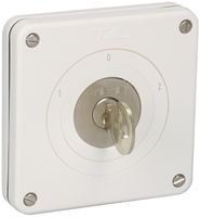 UP-Umschalter NEVO 1P, IP21, 1-0-2, Zyl.1007F, Abz.12h, Plan 5000, ws