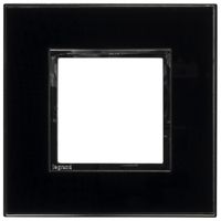 Abdeckrahmen ATO 1×1 Modul Glas-schwarz