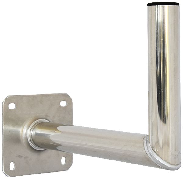 Support d'antenne WiSi support mural Ø50×400mm aluminium