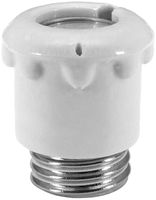 Sicherungskopf spezial KII E27 weiss mit Prüfloch