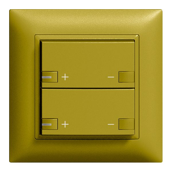 Kit frontale INC 2×variatore 2t+LED ZEP EDIZIOdue olive