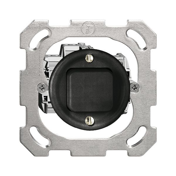 Interruttore pulsante INC 3/2L nero FH