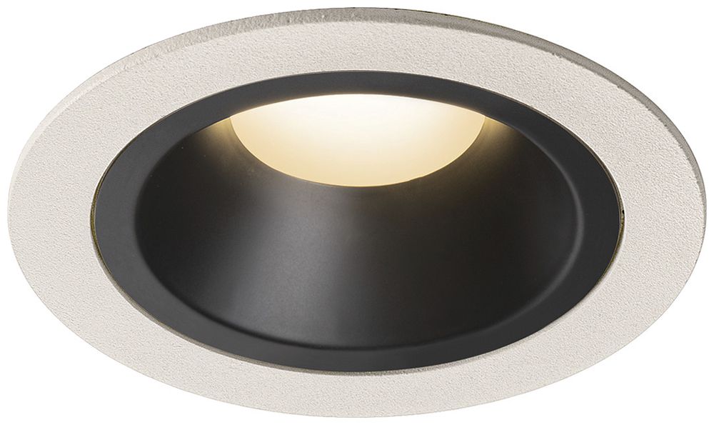 Downlight LED SLV NUMINOS M 17.5W 1500lm 3000K 20° REG Ø105×68mm bi/ne