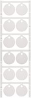 Marcatore per apparecchi WM MultiCard CC Ø30mm foro 4.2mm 30×30mm PA66 bianco