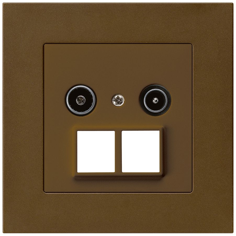 Prise d'antenne ENC R/TV HMS kallysto.pro 23dB brun