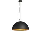 Lampada a sospensione SLV FORCHINI M E27 40W tonda IP20 nero/oro