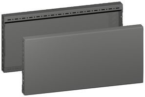 Copertura zoccolo Rittal VX 8660.043 600×200×29mm set later.acciaio nero