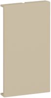 Blindabdeckung KNX kallysto für Beschriftungsfeld beige