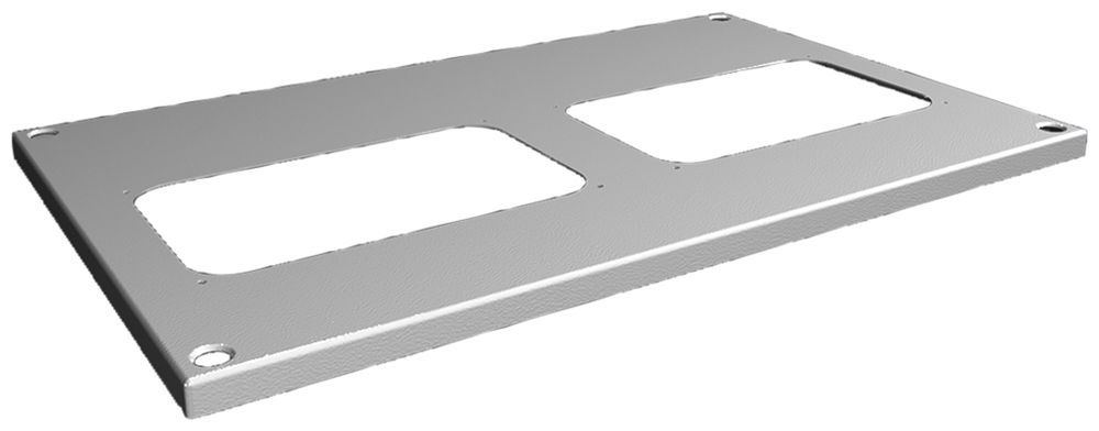 Oberbodenblech Rittal SV 9681.564 600×400mm Dachbeplankung grau