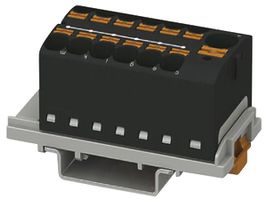 Bloc de distribution PX PTFIX 10/12X4-NS35 BK