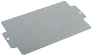 Placca di montaggio Weidmüller MOPL K51 106×207×2mm lamiera d'acciaio zincato