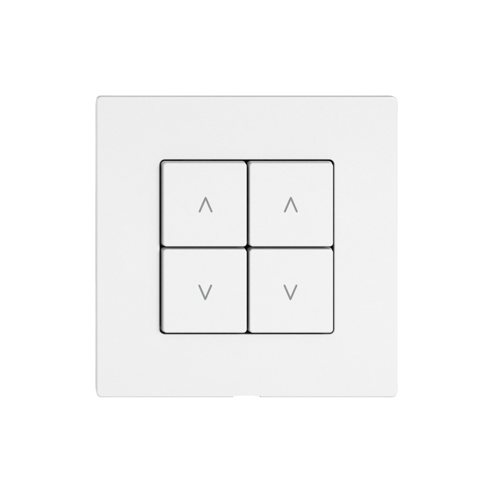 Bedienaufsatz zu Storenschalter EDIZIO.liv Wiser SNAPFIX® 2K 4T ws