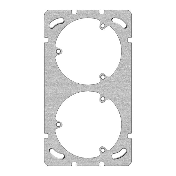 Befestigungsplatte I-I 77×137 Achsdistanz 64mm