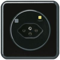 UP-Steckdose basico C T13 FI 30mA schwarz