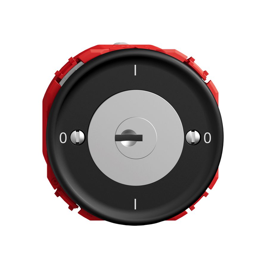 Interrupteur rotatif STANDARDdue SNAPFIX® interr.0/2L serrure&2 clés no