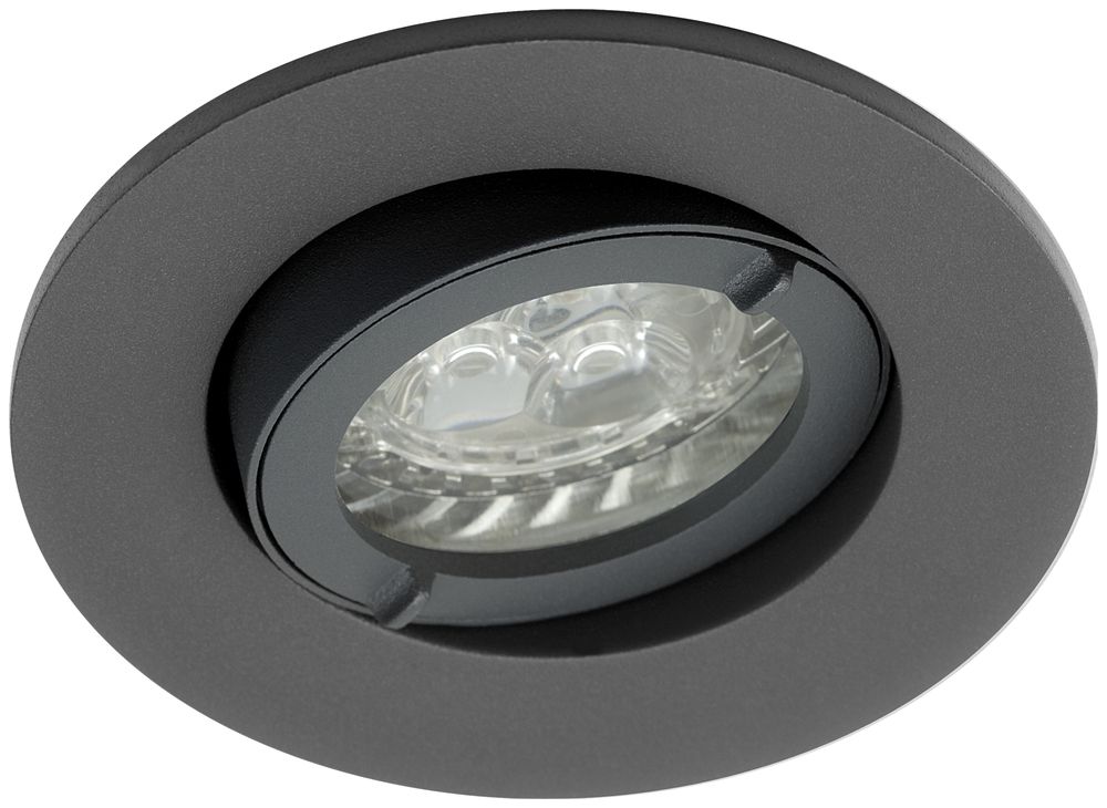 EB-Spotfassung Inset Trend 75 Swing Outdoor ES50 IP44, anthrazit