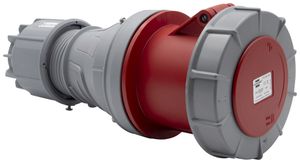 Prise mobile Brennenstuhl CEE 125A 3L+N+PE 400V 6h rouge Ø123×306mm IP67