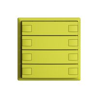 UP-Taster KNX 4-fach EDIZIOdue lemon RGB ohne LED