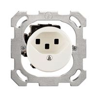 UP-Steckdose FH T23 16A weiss, Schraubklemmen