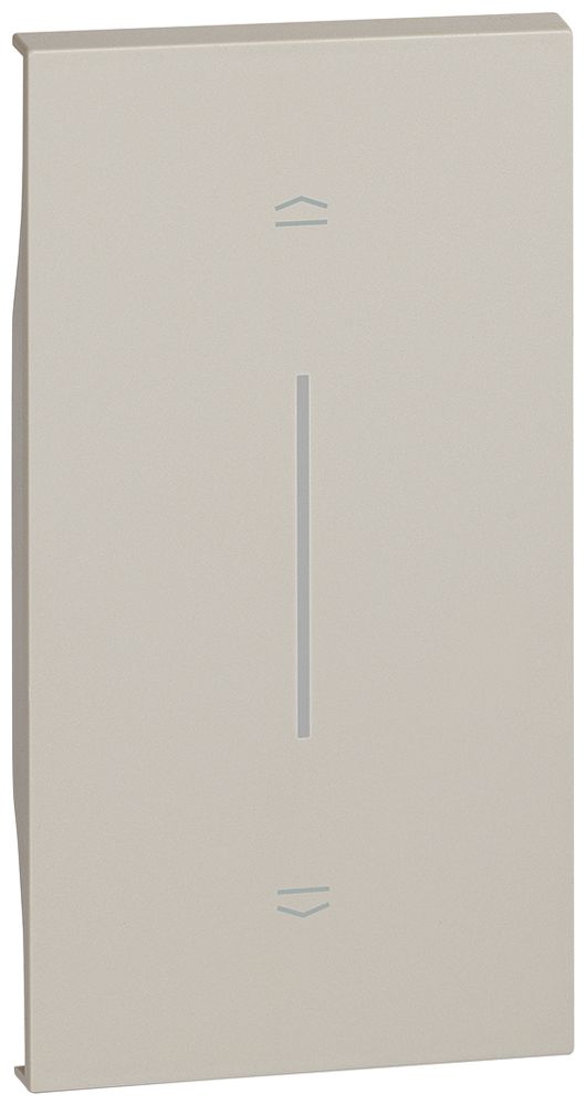 Abdeckung Living Now 2 Module für Rolladentaster sand