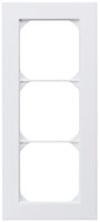 UP-Abdeckrahmen kallysto.pro 3×1 weiss 94×214mm