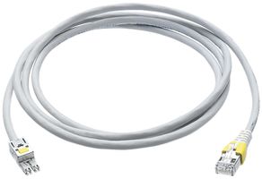 Anschlusskabel R&M RMS45-RJ45/S, PIN 1-2, 3-6, 1m, Kat.5