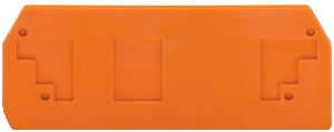 Paroi de fermeture WAGO 16mm² orange pour F 283-901/904