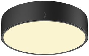 Plafoniera LED SLV MEDO 30 12W 1200lm 927/930/940 IP50 REG Ø280mm nero