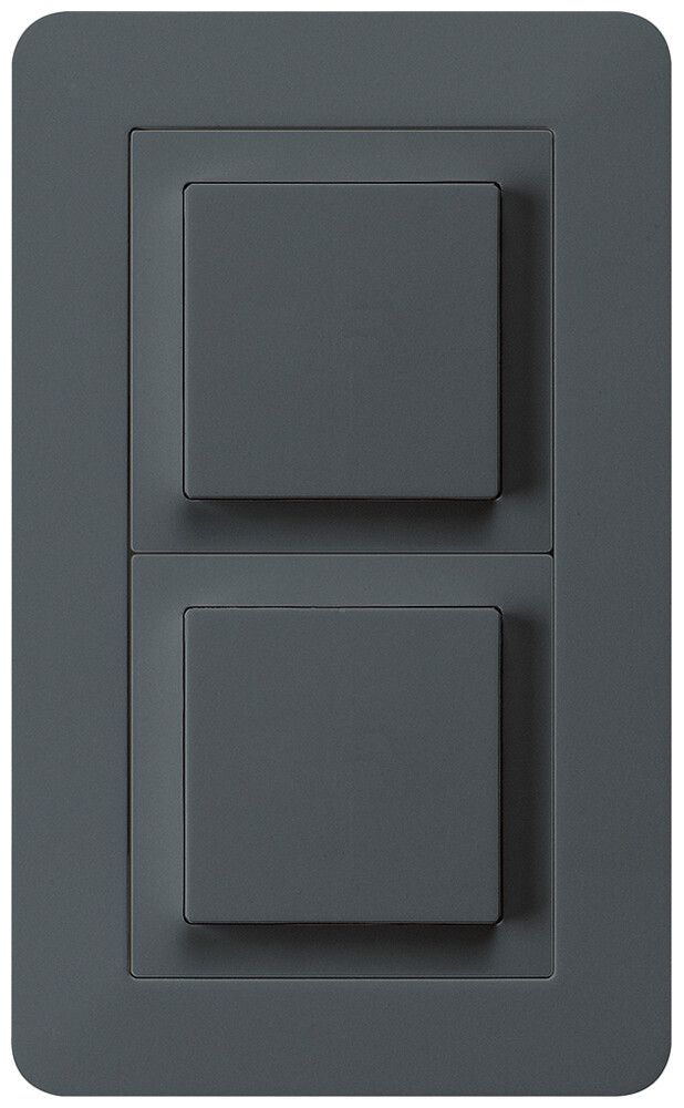 UP-Kombination kallysto.trend Gr.I-I vertikal Impulstaster+Schalter S3 anthrazit