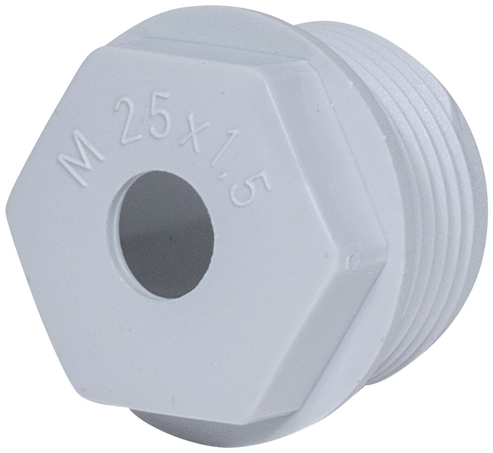 Würgenippel PE M32 hellgrau