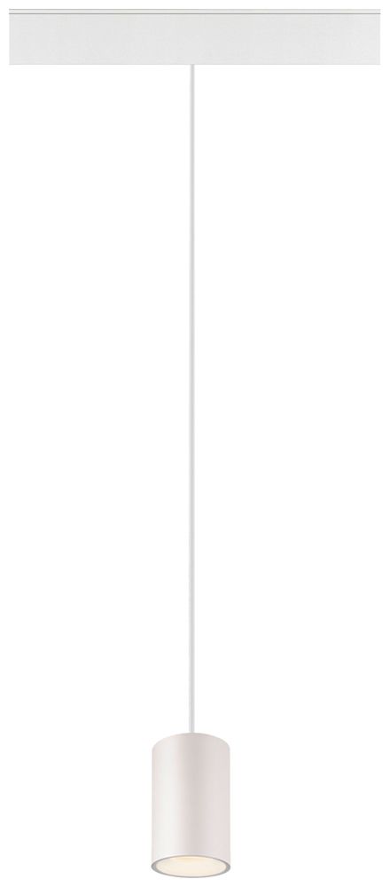 Luminaire suspendu LED SLV NUMINOS XS 48V AD 8.7W 740lm 940 DA Ø50 blanc/blanc