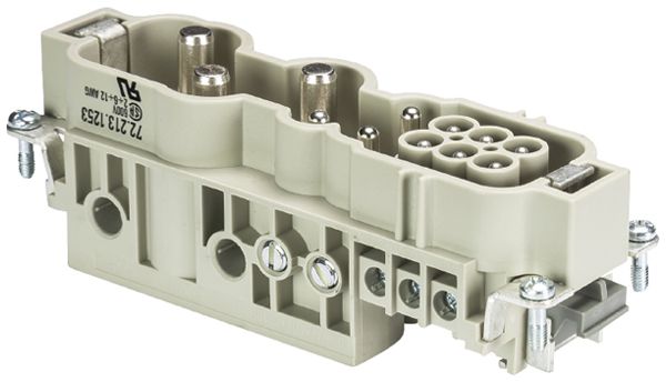 Steckereinsatz Wieland Electric revosPOW STS 3/3/6 HEA CA AG 3 100A 690V 1…25mm²