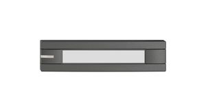 Pulsante 1/4 EDIZIO.liv SNAPFIX® p.KNX&UNI c.LED c.targ.comando 2 tasti grs