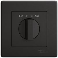 UP-Montageset EDIZIO.liv SNAPFIX® f.Schwenktaster m.Griff Ein → ← Aus sz