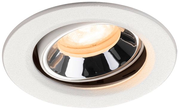 LED-Downlight SLV NUMINOS MOVE XS 6.9W 900lm 2700K WB DALI Ø68 ws/cr