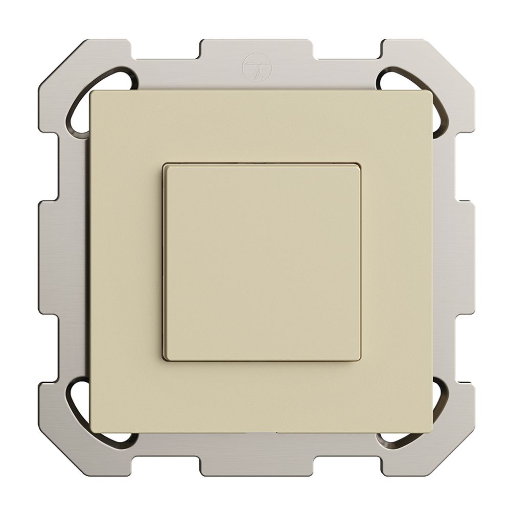 UP-Druckschalter 1K/1T Edue Wiser vanille