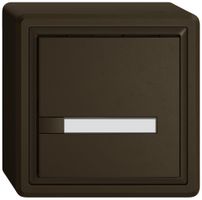 AP-Universaltaster EDIZIO.liv UNI SNAPFIX® o.LED 1× 1-Tbed.Pap.br