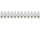 Barrette de bornes Adels-Contact 12P 0.5…6mm² 24A 450V blanc