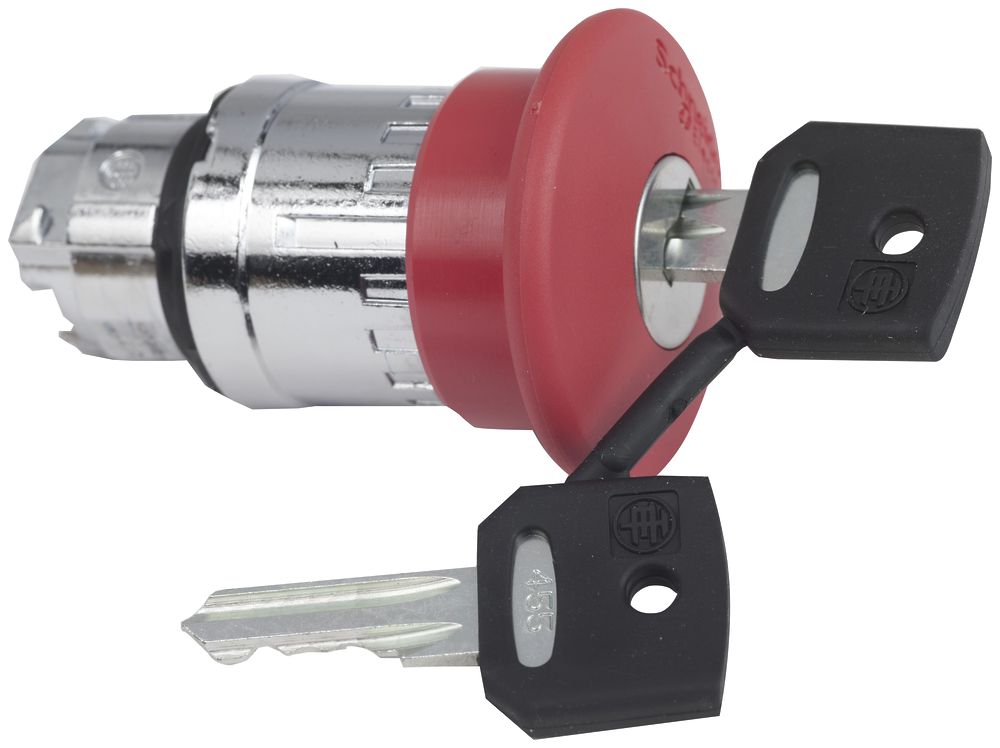 Antriebskopf Schneider Electric für Pilztaste schliessbar rot