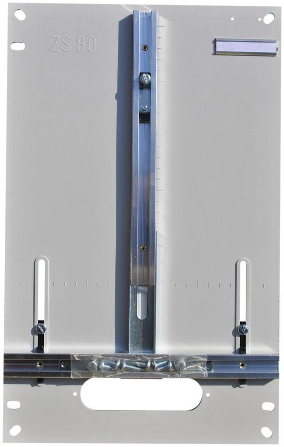 Zählerplatte WERDER ZS80 standard