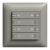 Kit frontal variateur moteur scène 2c/4t ZEP EDIZIOdue gris foncé