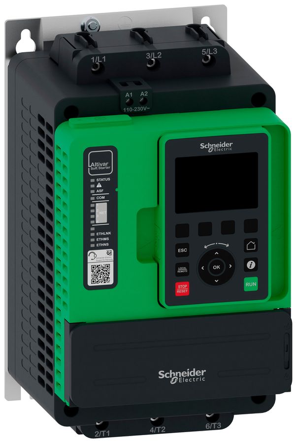 Démarreur progressif Altivar ATS490 22A 208…690V 110…230V 24VAC