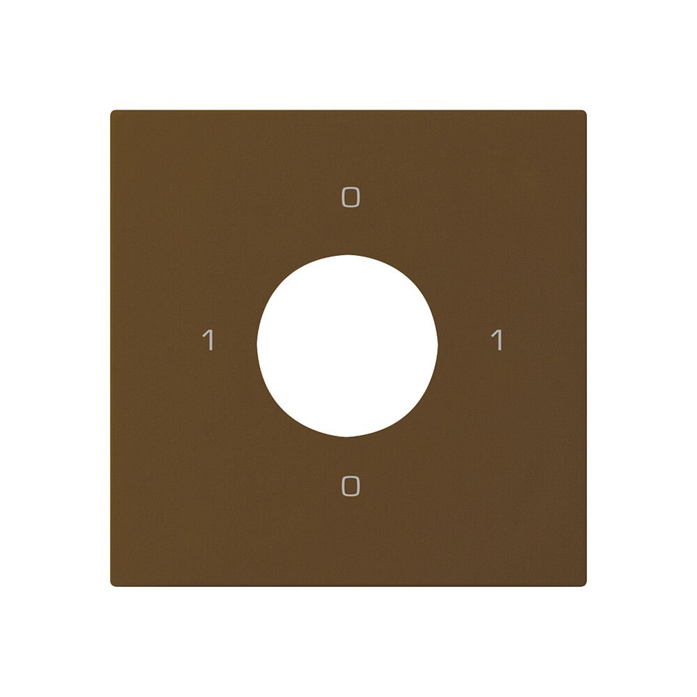 Kit di copertura kallysto per interruttore a chiave S0 marrone