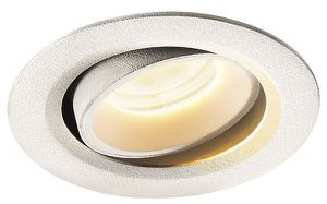 Downlight LED INC SLV NUMINOS MOVE XS, 7W 200mA 670lm 2700K 55° bc