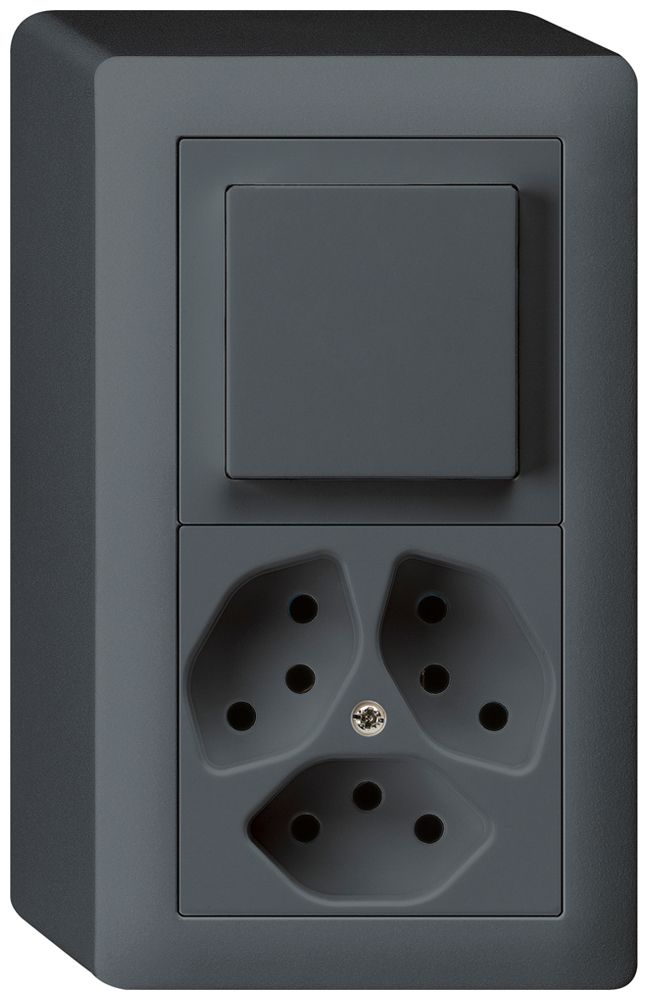 AP-Kombination kallysto 3/1L+3×T13 anthrazit