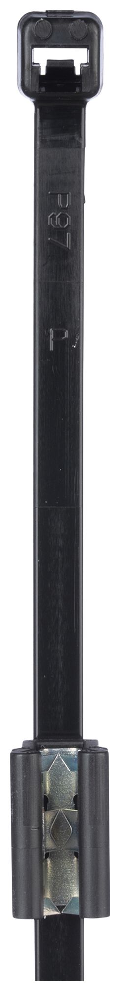 Clip d'arrêt PAN avec collier PLT2S-300 fixation bord 0.7…3mm à plomb