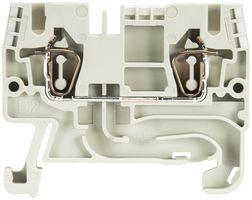 Durchgangs-Reihenklemme WKFN 0.13…4mm² 24A 800V 2×Federz.1 Et.Hutschiene TH35 gr